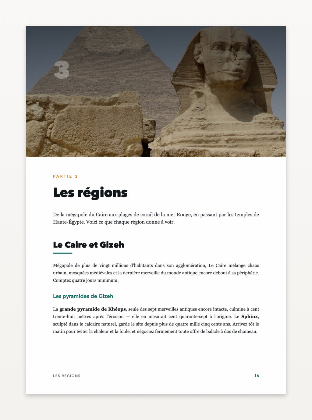 Aperçu d'une page — Égypte