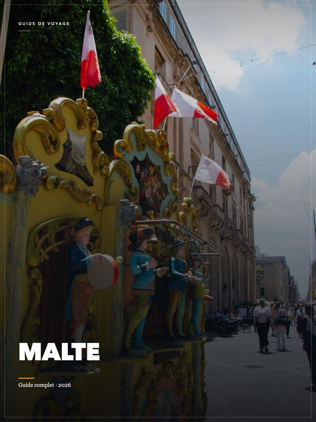 Couverture du guide Guide de voyage — Malte