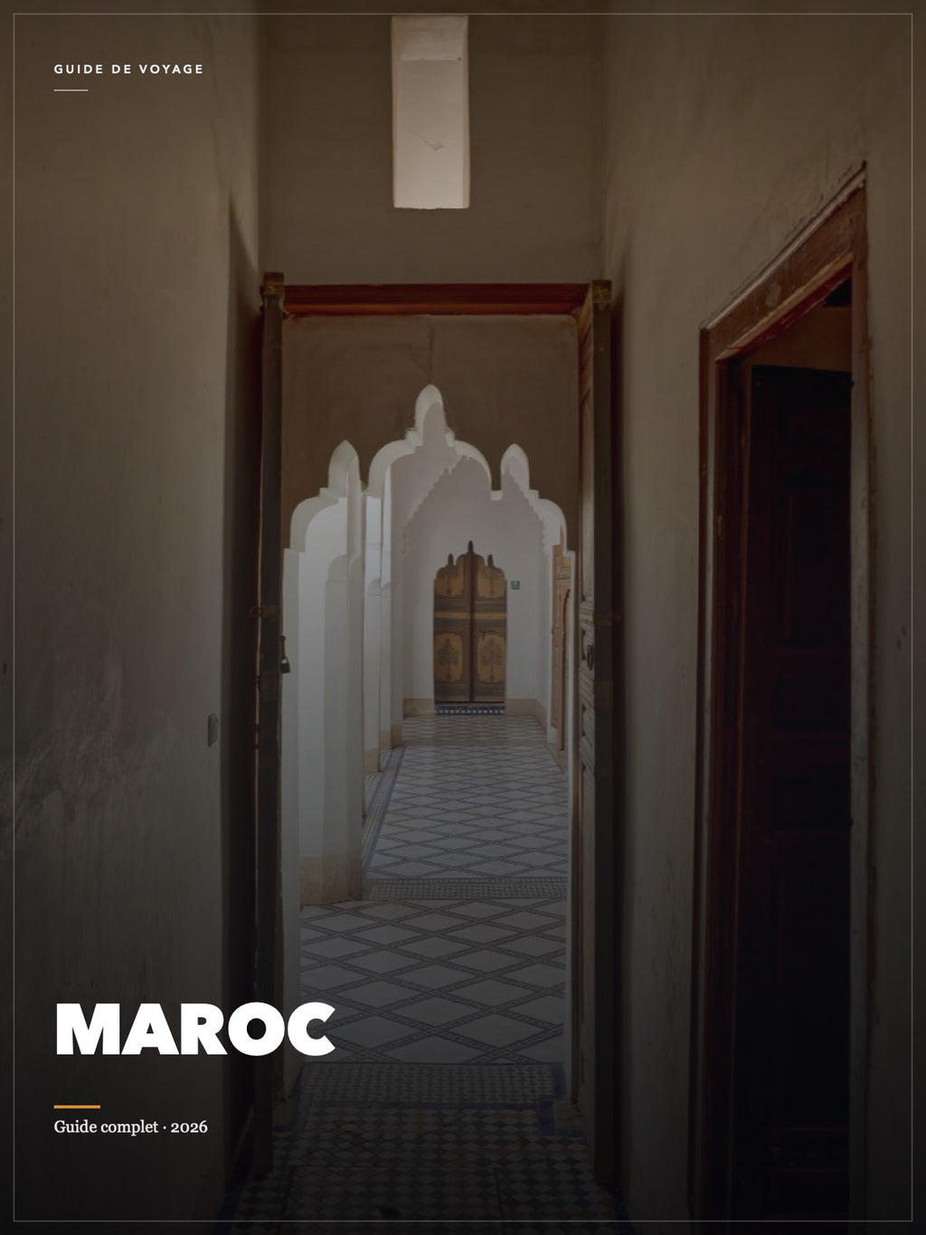 Couverture du guide Guide de voyage — Maroc