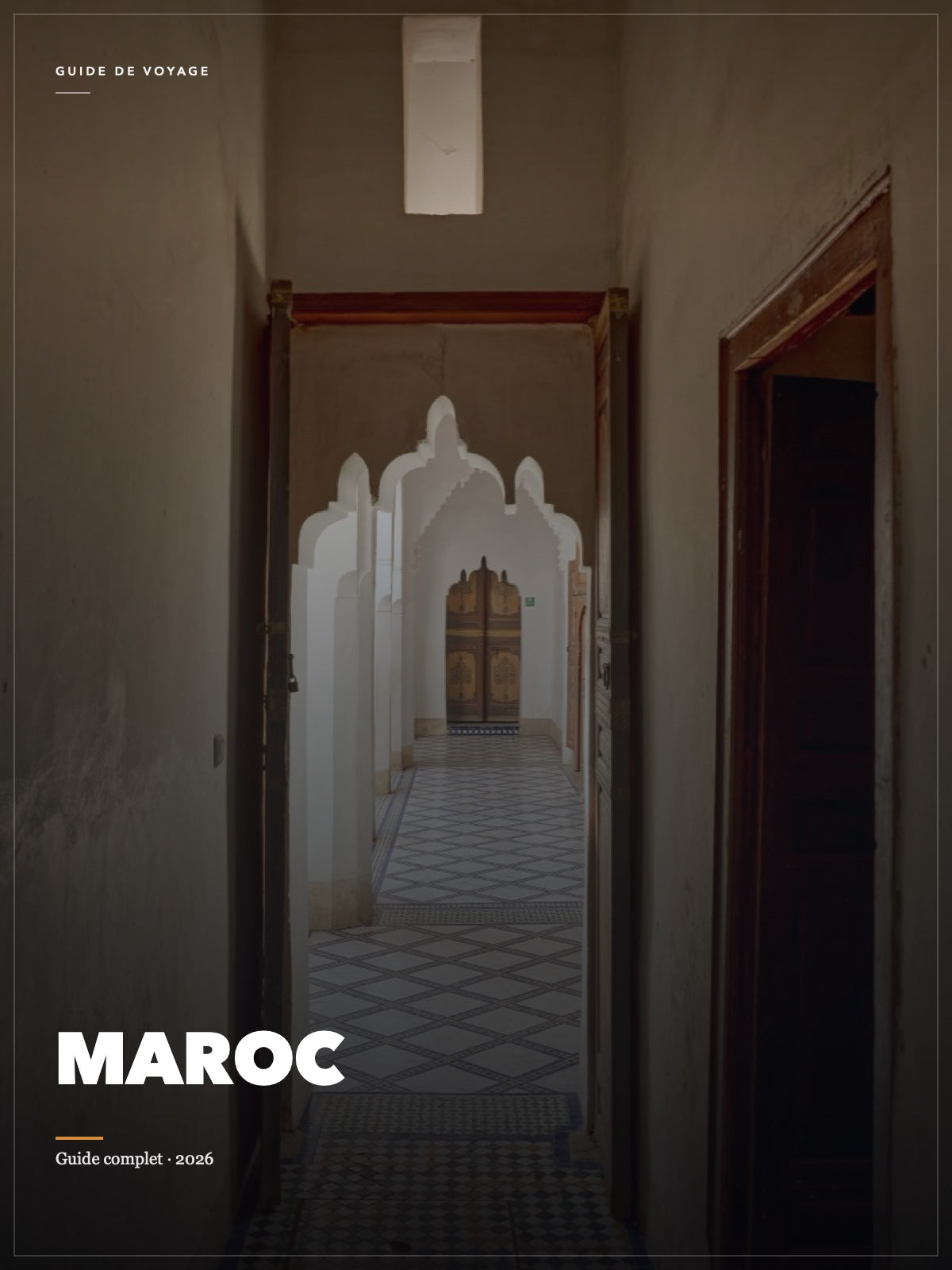Couverture du guide Guide de voyage — Maroc