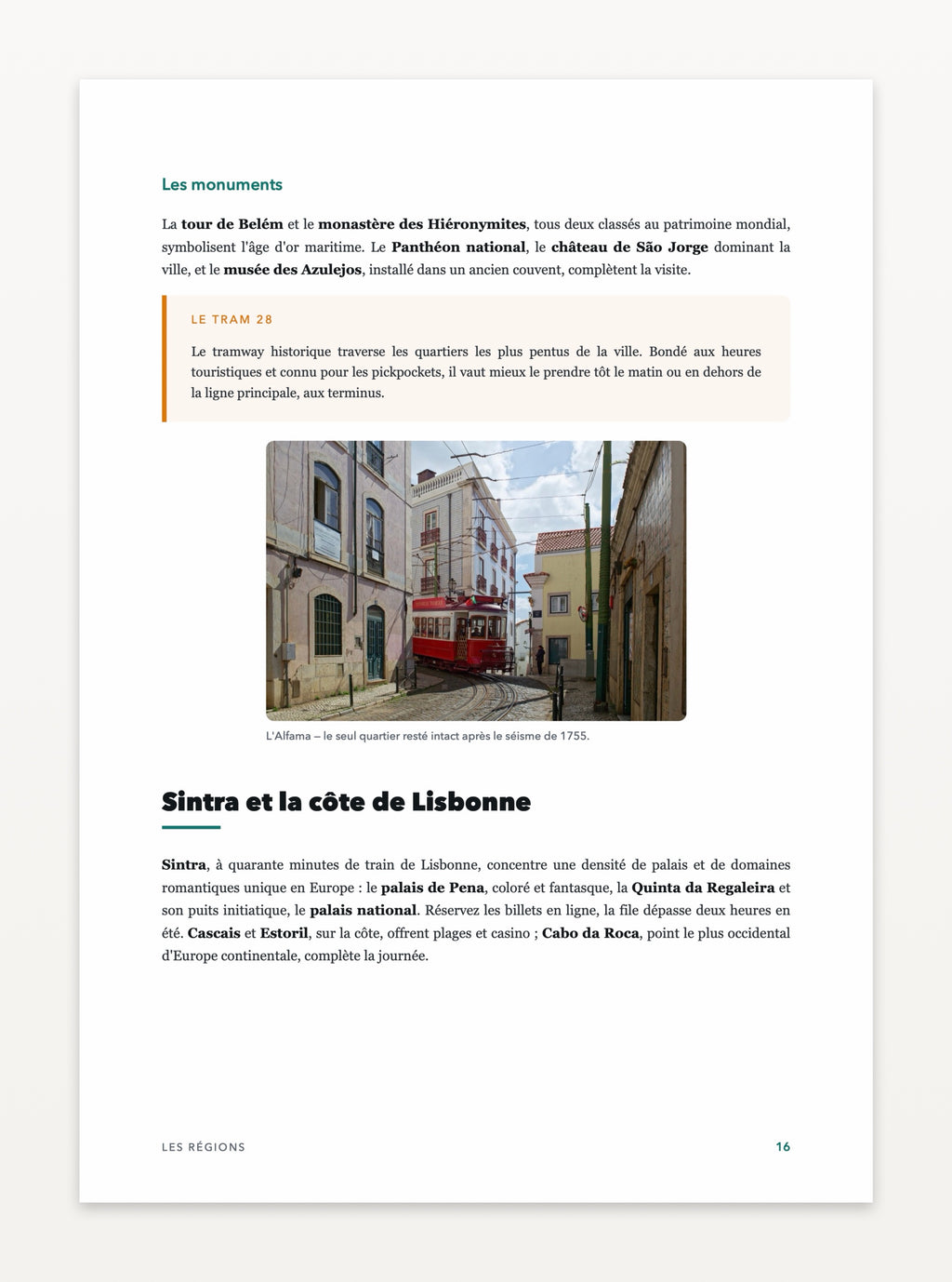 Aperçu d'une page — Portugal