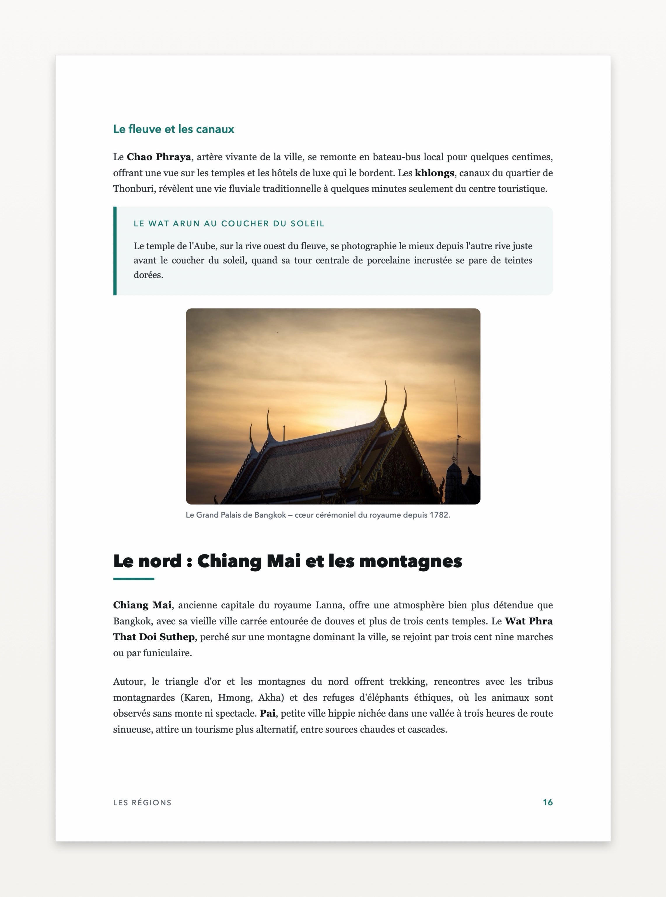 Aperçu d'une page — Thaïlande