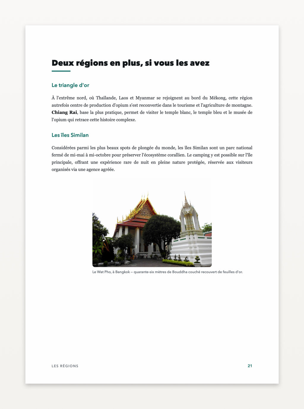 Aperçu d'une page — Thaïlande